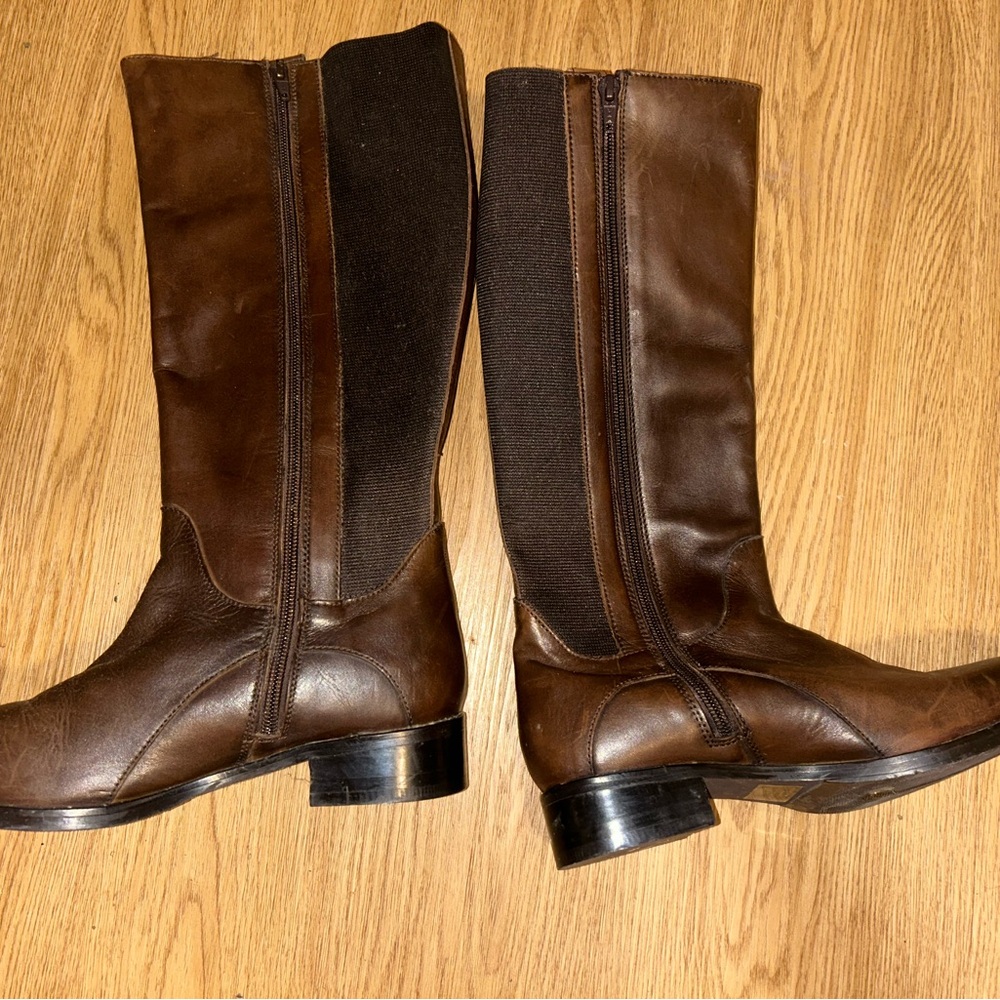 Seychelles Brown Leather Ankle Boots